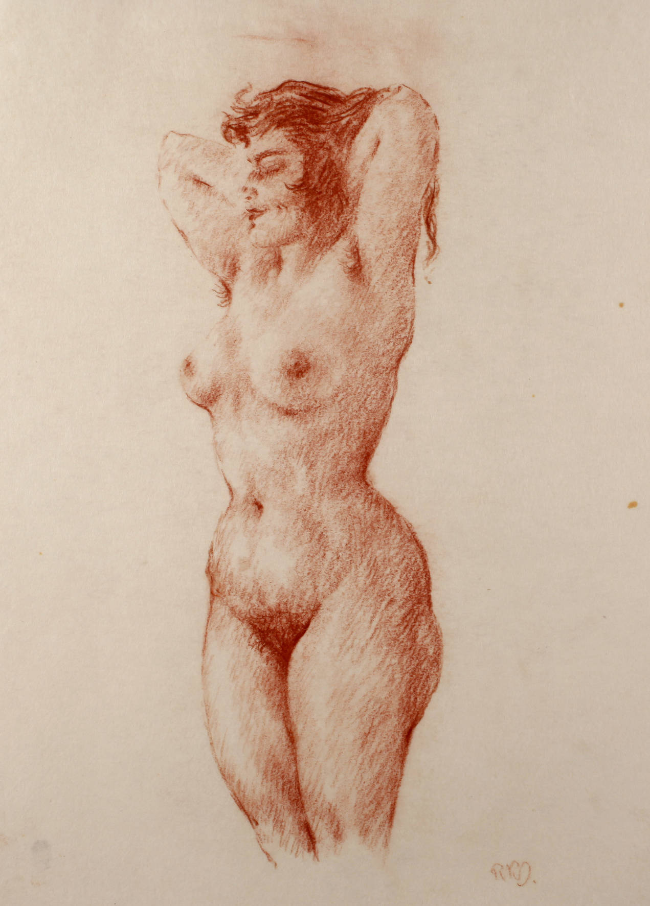 Reinhard Rudolf Junghanns, weiblicher Halbakt