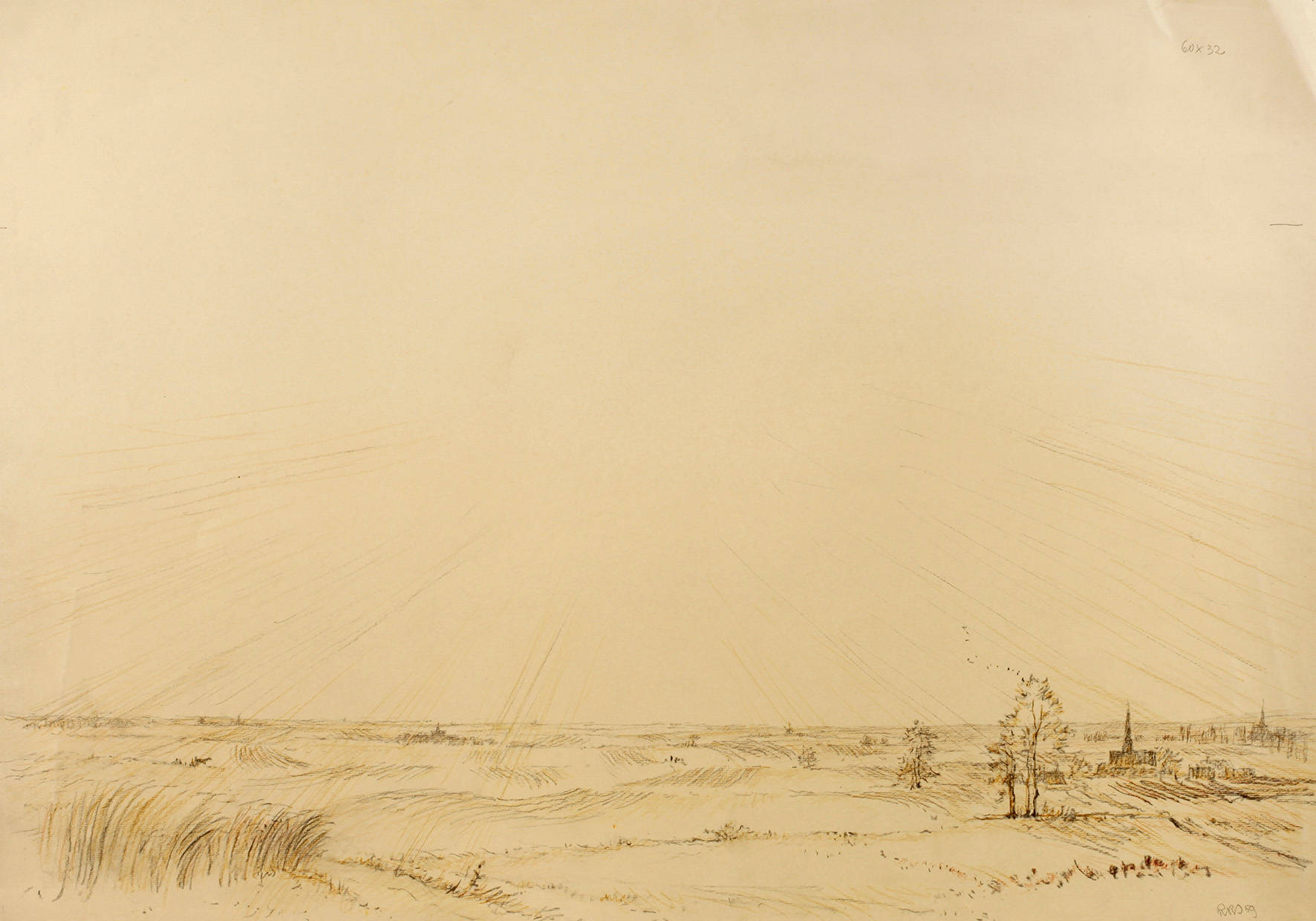 Reinhard Rudolf Junghanns, sonnige Landschaft