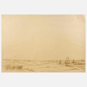 Reinhard Rudolf Junghanns, sonnige Landschaft