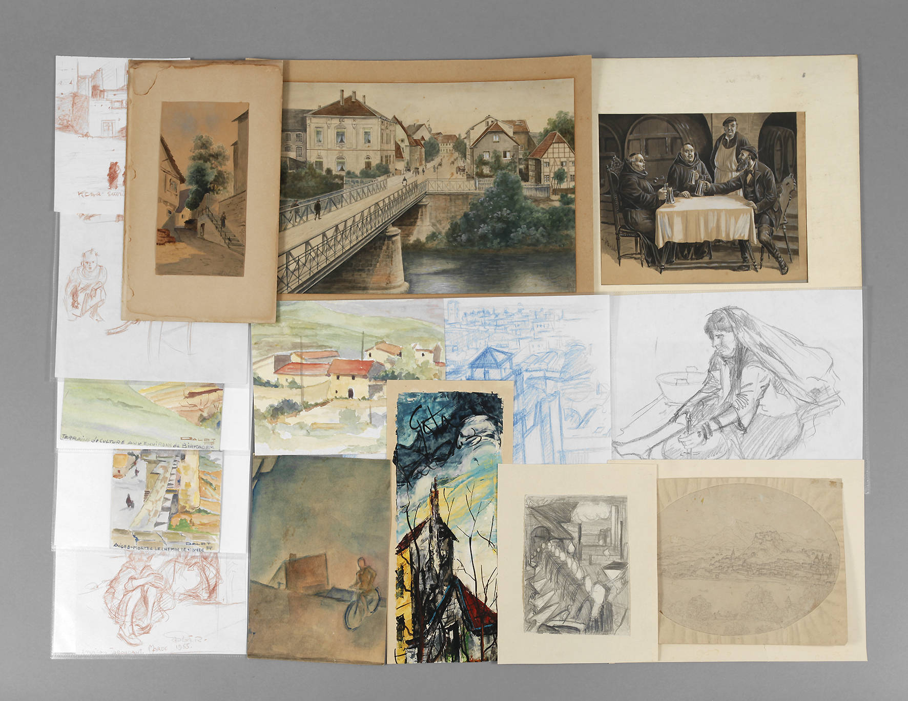 Konvolut Zeichnungen