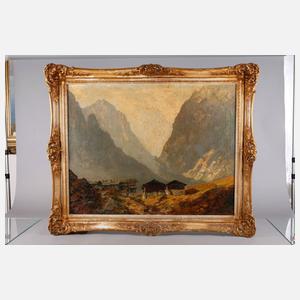 Prof. Otto Ackermann-Pasegg, Hochgebirgslandschaft