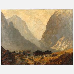 Prof. Otto Ackermann-Pasegg, Hochgebirgslandschaft