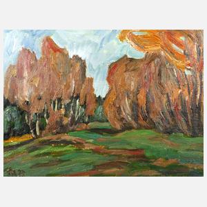 Fredo Bley, Vogtländische Herbstlandschaft