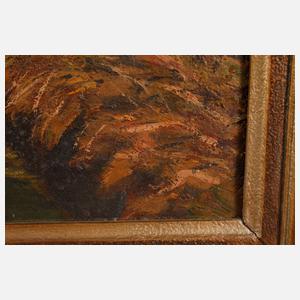 E. Dietzsch, Herbstliche Voralpenlandschaft