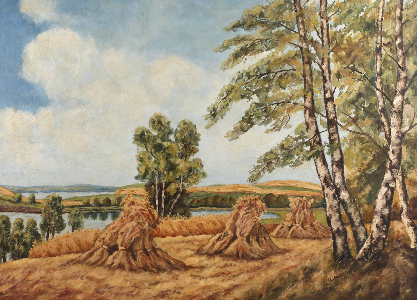 Kurt Dietzsch, Erntelandschaft