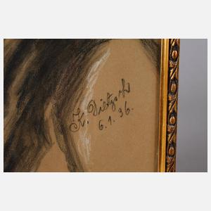 Kurt Dietzsch, Portrait eines Bärtigen