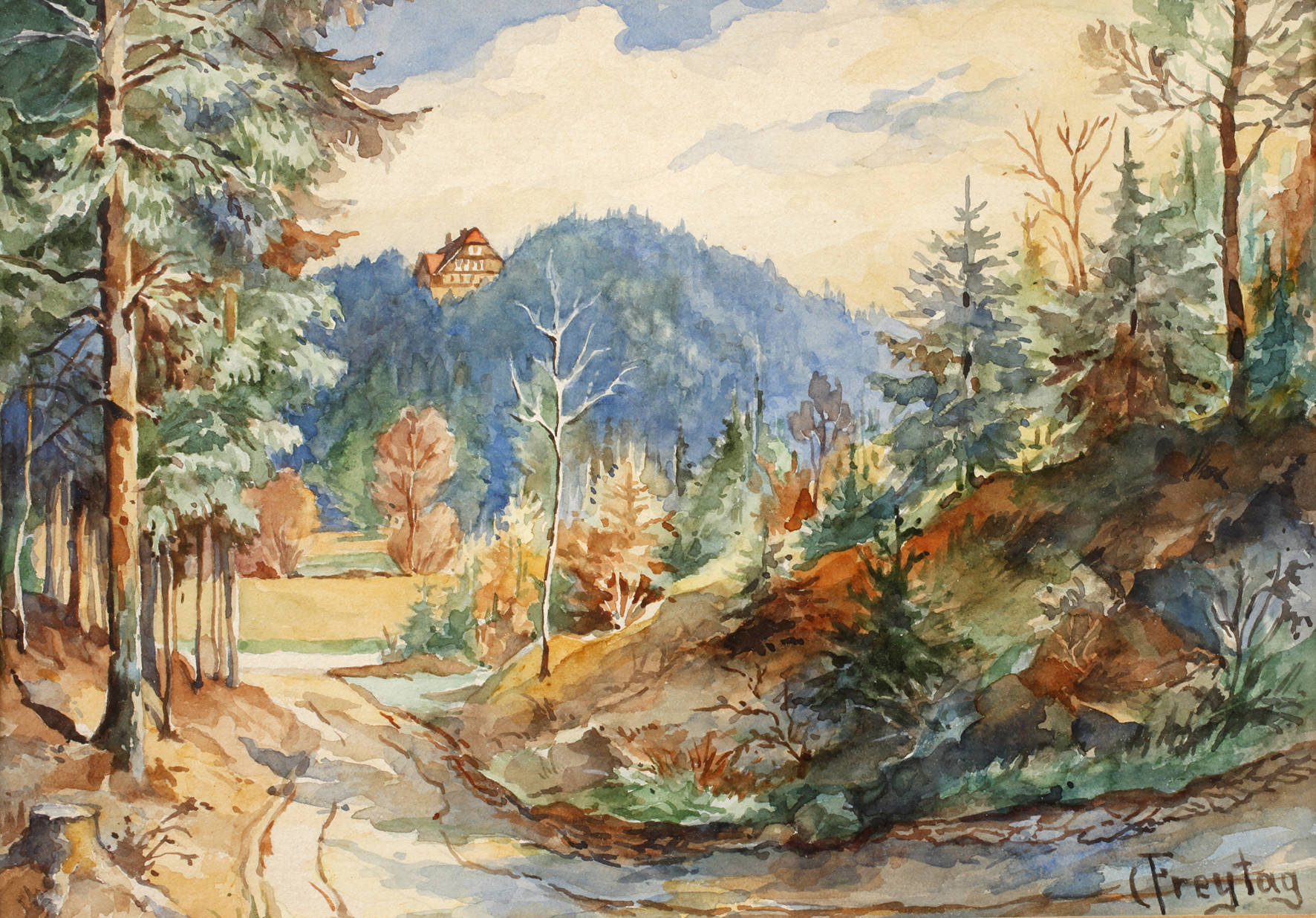 C. Freytag, Touristenhaus im Syratal