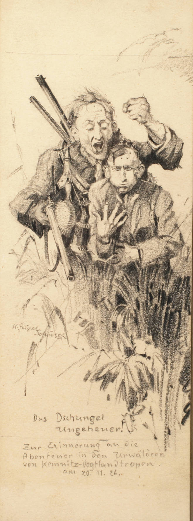 Kurt Geipel, ”Das Dschungel-Ungeheuer”