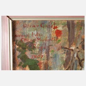 Oscar Graef, Vogtländerin in Tracht