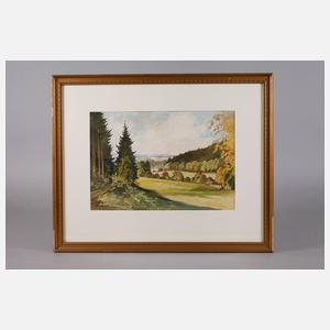 Walter Harpel, Sommerliche Vogtlandlandschaft