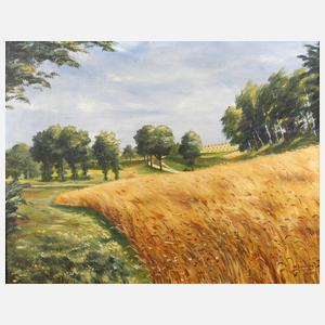 W. Kiessling, Erntelandschaft