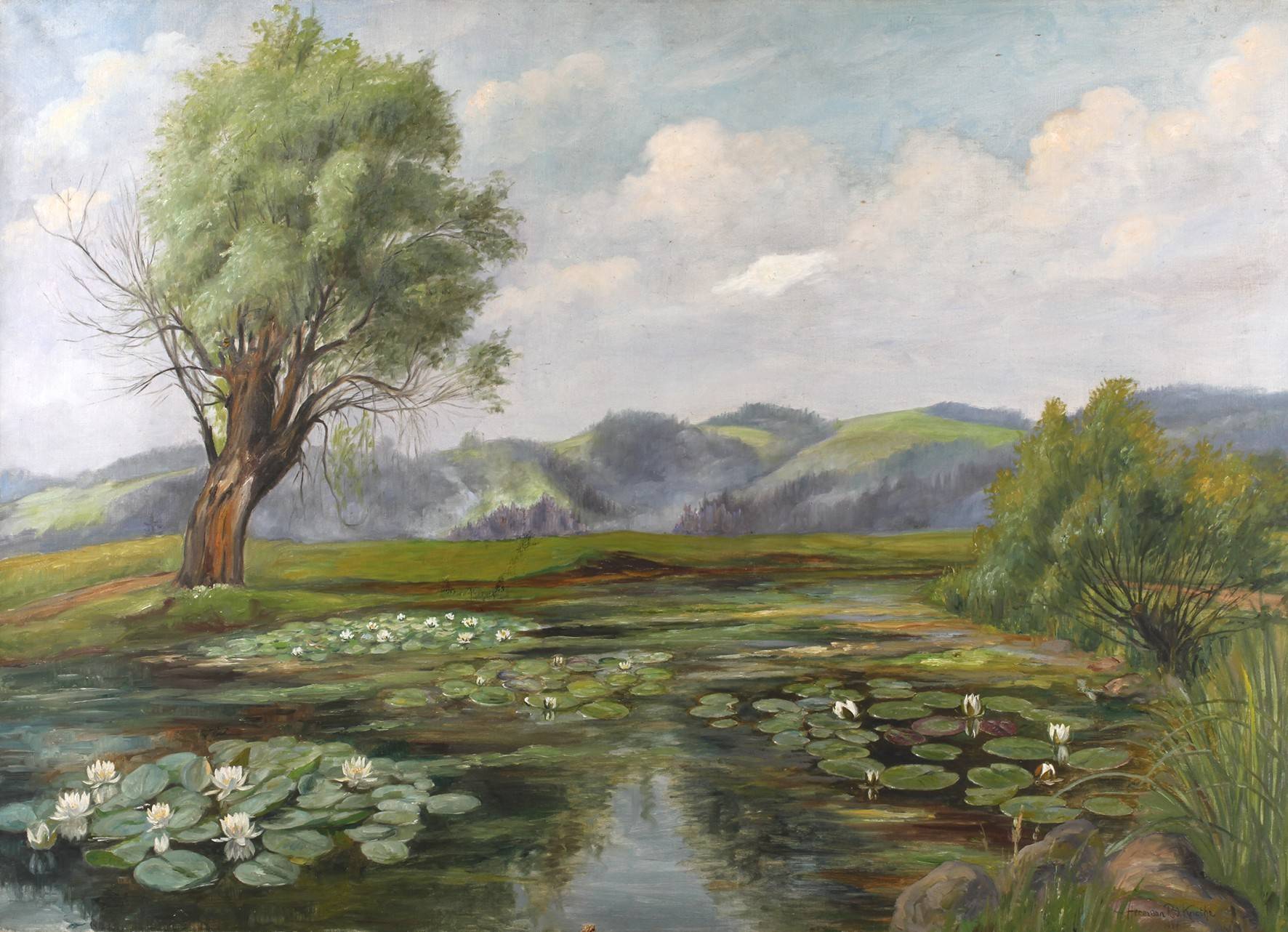 Hermann Richard Otto Knothe, Am Seerosenteich