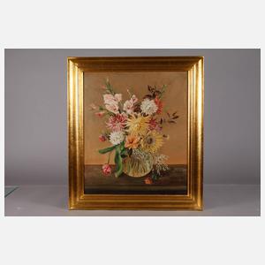 Wolfgang Sachs, Blumenstillleben mit Gladiolen