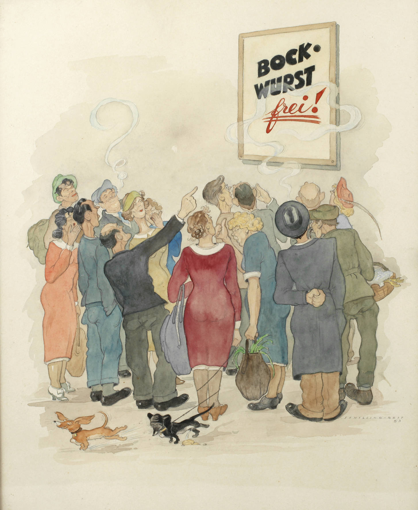 Enno Schilling-Rest, ”Bockwurst frei”