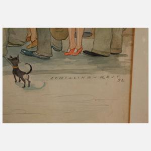 Enno Schilling-Rest, Karikatur ”HO”