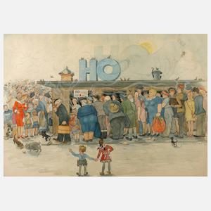 Enno Schilling-Rest, Karikatur ”HO”