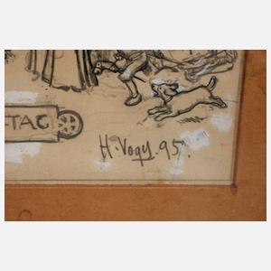 Prof. Hermann Vogel, Studie zu ”Christtag”