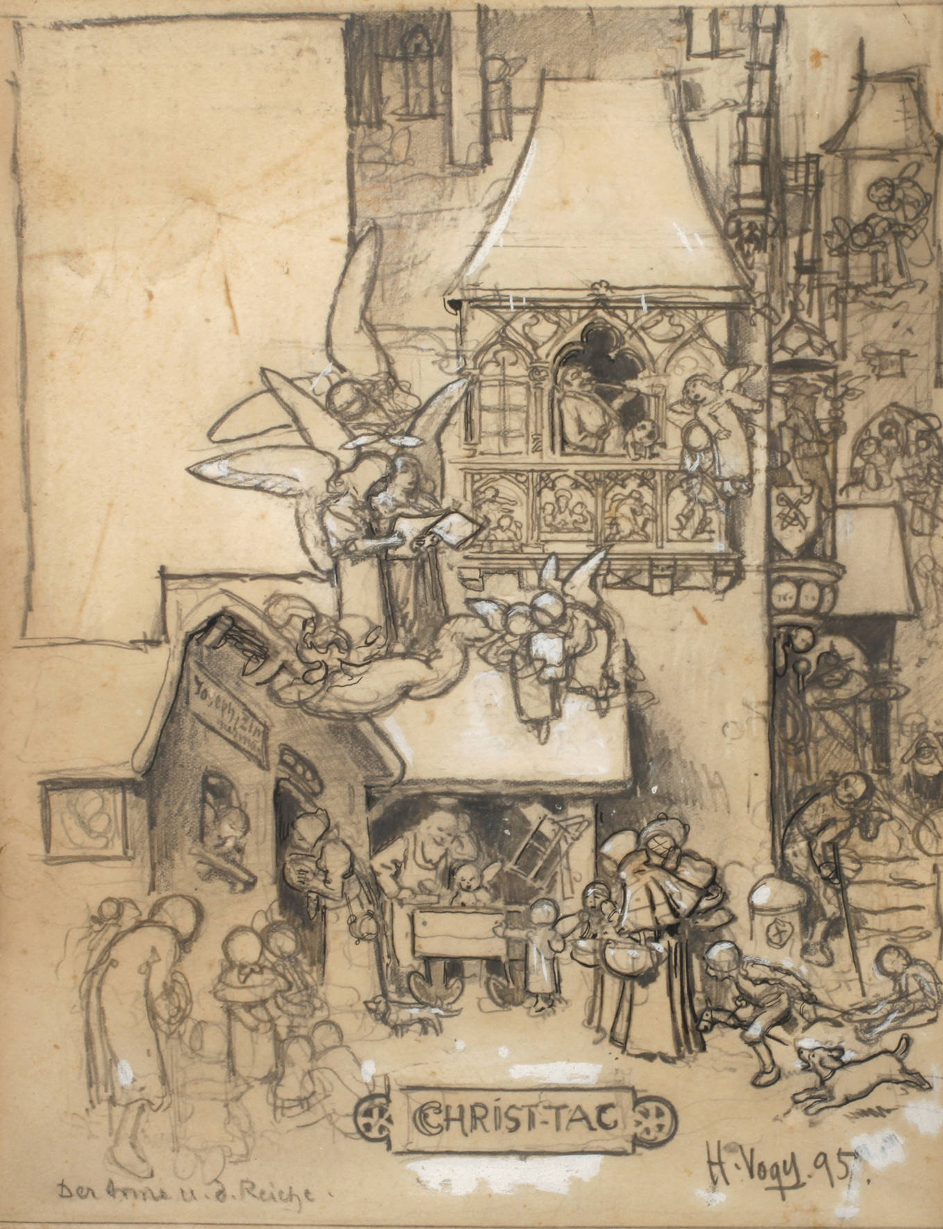 Prof. Hermann Vogel, Studie zu ”Christtag”