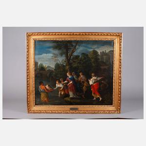 Ciro Ferri, attr., ”Die Auffindung Moses”