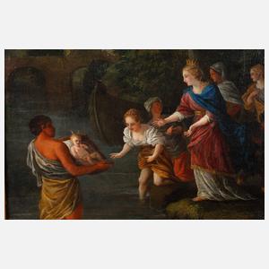 Ciro Ferri, attr., ”Die Auffindung Moses”