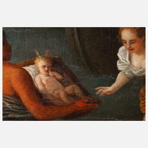 Ciro Ferri, attr., ”Die Auffindung Moses”