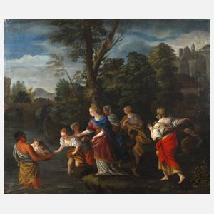 Ciro Ferri, attr., ”Die Auffindung Moses”