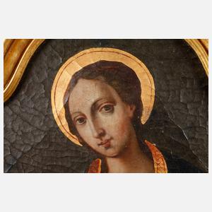 Thronende Maria mit dem Christuskind