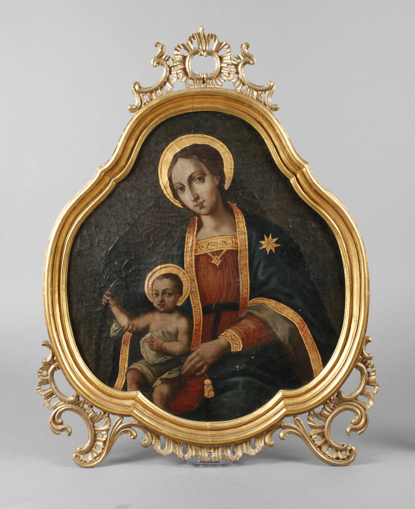 Thronende Maria mit dem Christuskind