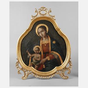 Thronende Maria mit dem Christuskind