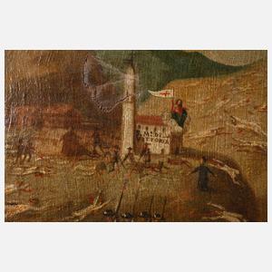 Große Schlachtenszene