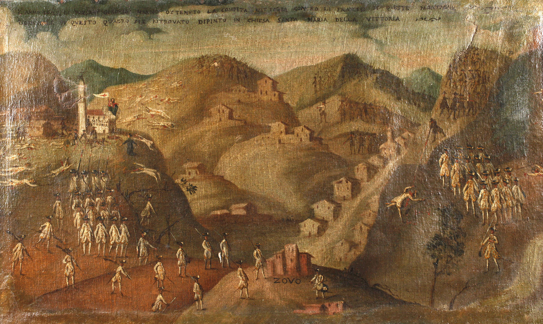 Große Schlachtenszene