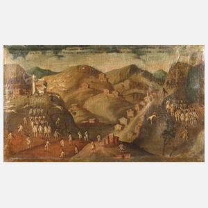 Große Schlachtenszene