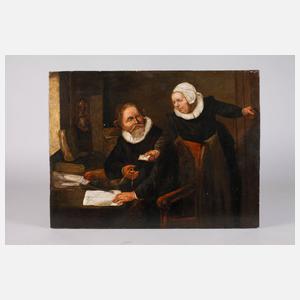 Der Schiffsbauer und seine Frau, Kopie nach Rembrandt