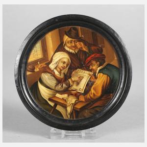 Kopist, Miniaturbildnis ”Vergnügen der Holländer”