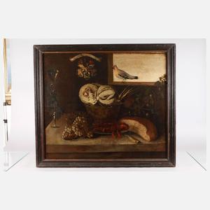 Barockes Küchenstillleben mit Hummer