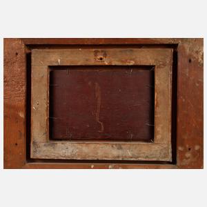 Christian Sell der Jüngere, Husar in Winterlandschaft