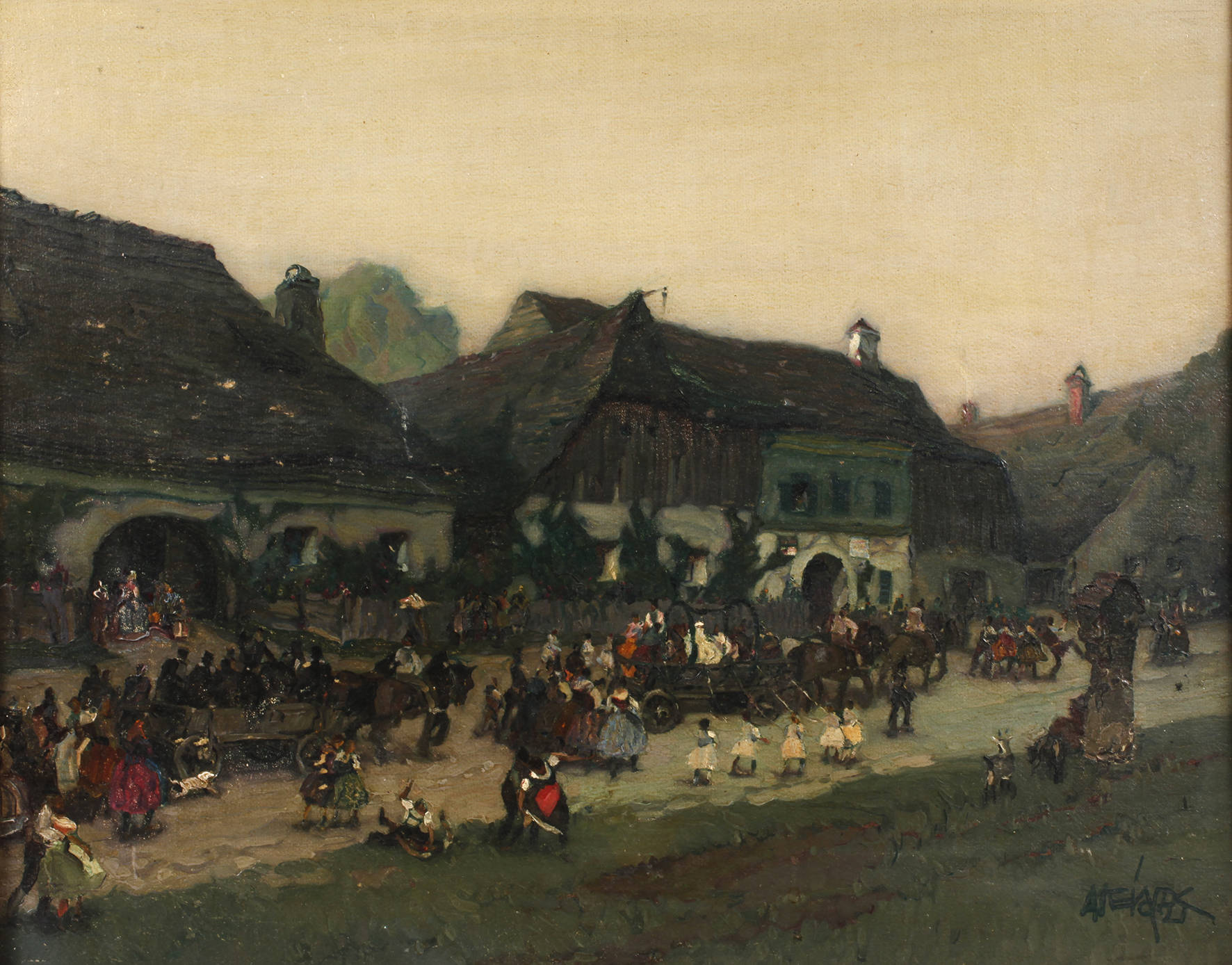 Albert Meindl, das Dorffest