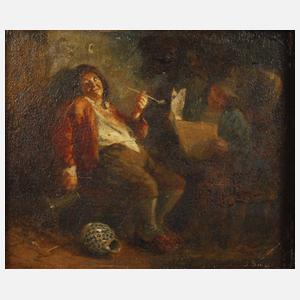 Julius Singer, attr., Zechkumpane