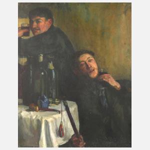 K. Hildebrandt, studentisches Gelage