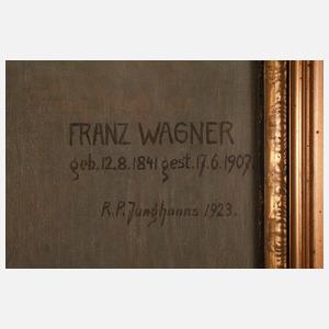 Reinhard Paul Junghanns, Portrait Franz Wagner