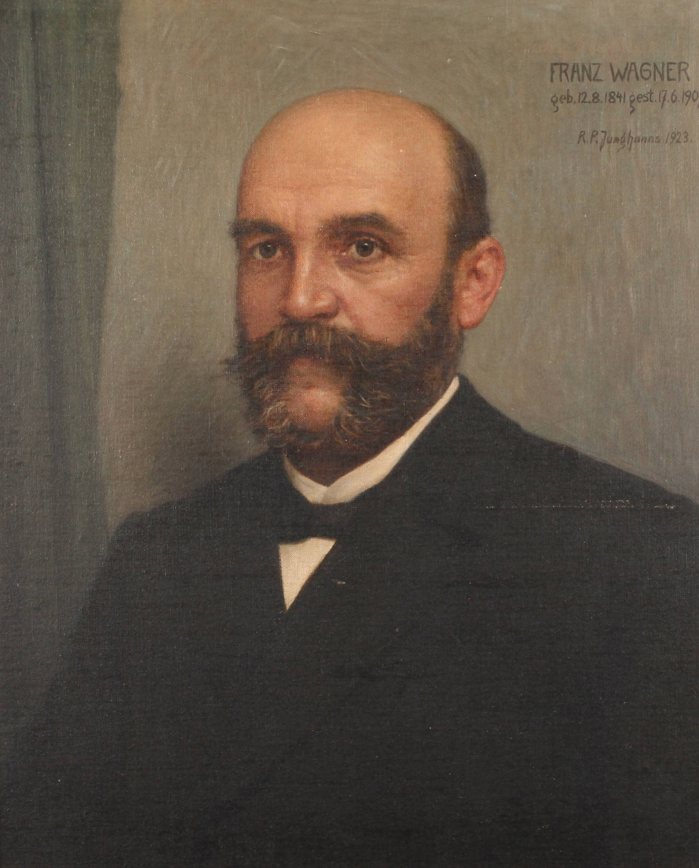 Reinhard Paul Junghanns, Portrait Franz Wagner