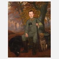 Karel Baerwaldt, Soldat als Jäger im Herbstwald111