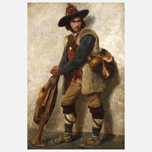 Prof. Karl Emil Doepler der Ältere, attr., Tiroler Bursche