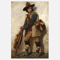 Prof. Karl Emil Doepler der Ältere, attr., Tiroler Bursche111