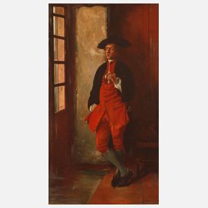 Albert Otto, Kopie nach Meissonier