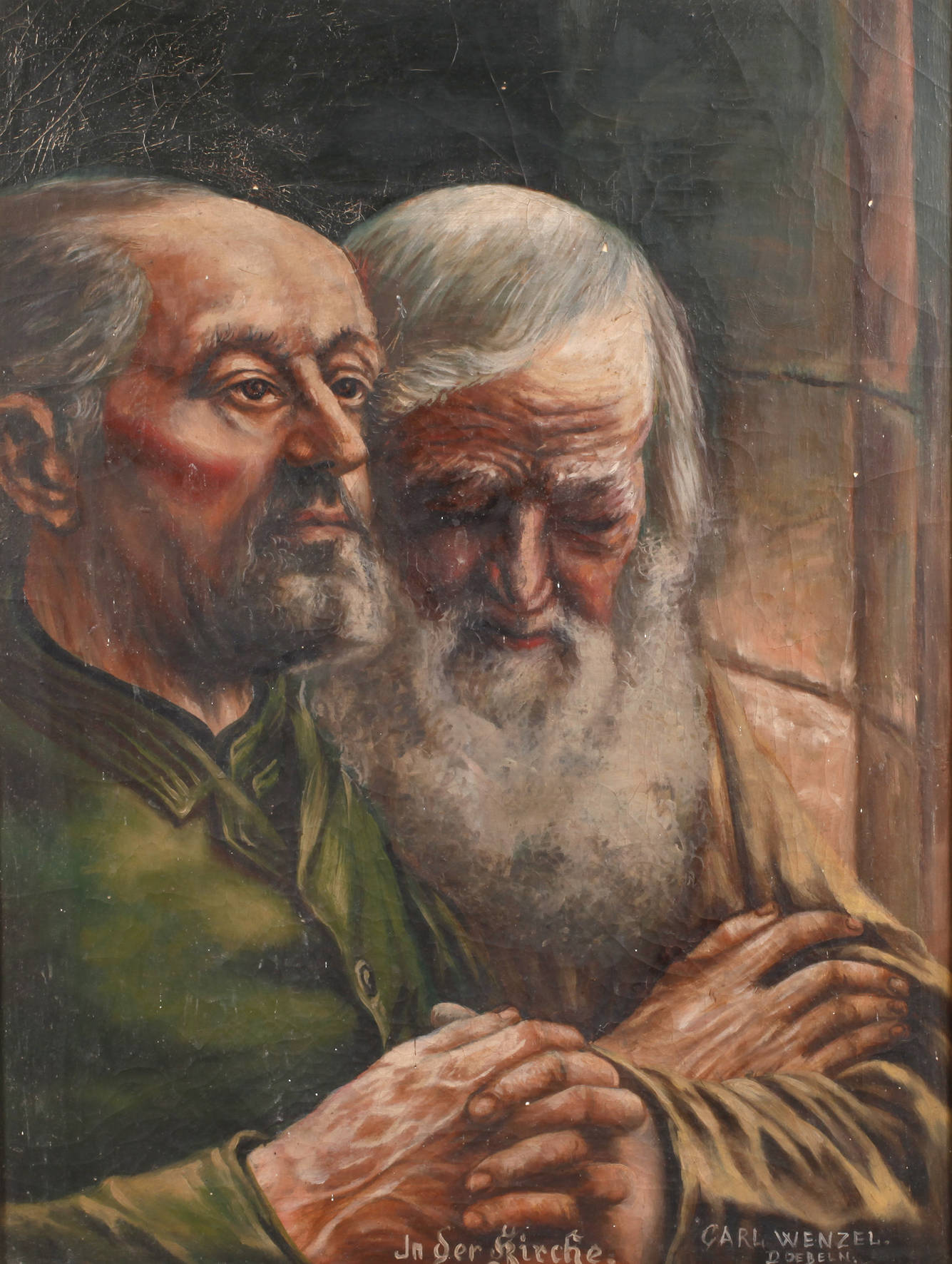 Carl Wenzel, ”In der Kirche”