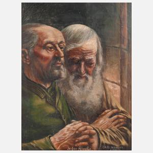 Carl Wenzel, ”In der Kirche”