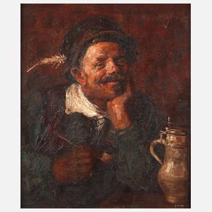 Rudolf Wolf, lustiger Zecher