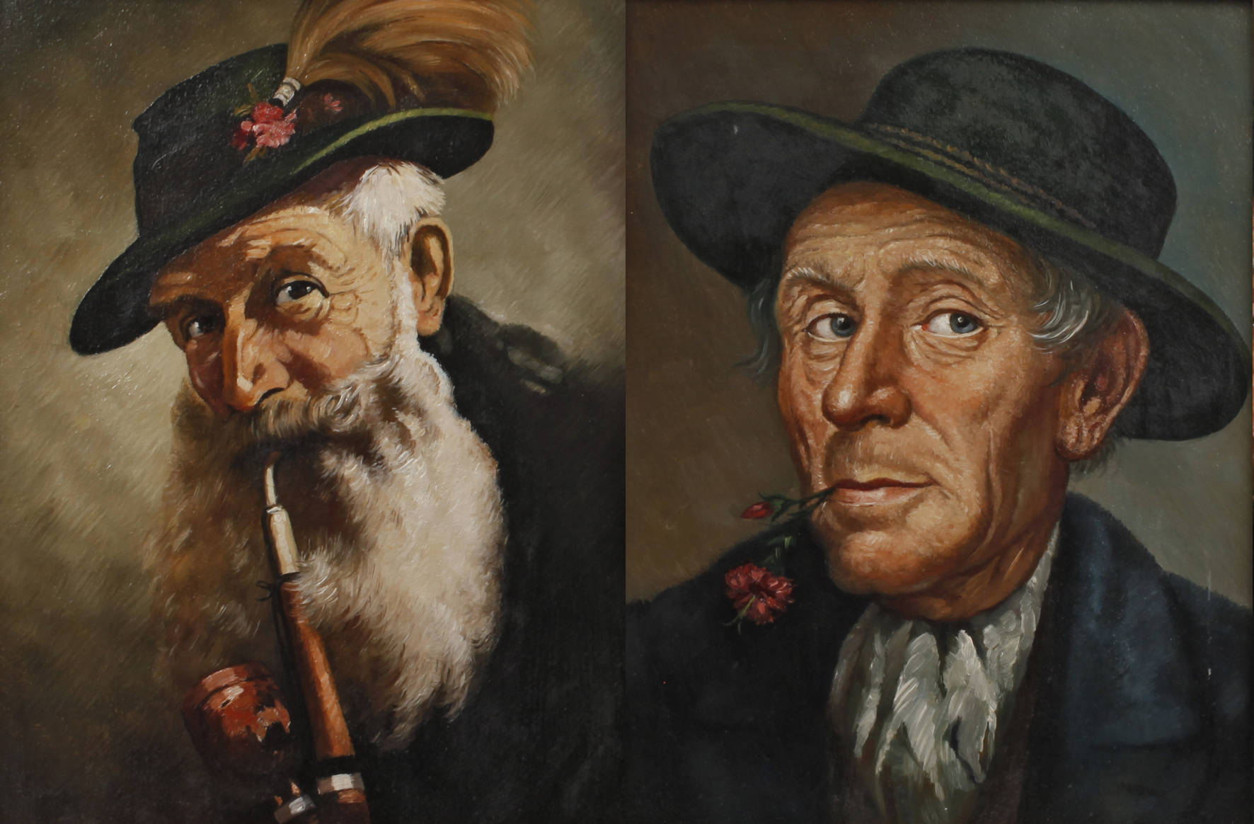 Zwei Männerportraits