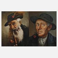 Zwei Männerportraits111